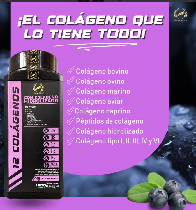 12 COLAGENOS 1200g